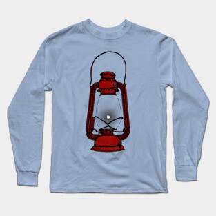 Black Flame (red) Long Sleeve T-Shirt