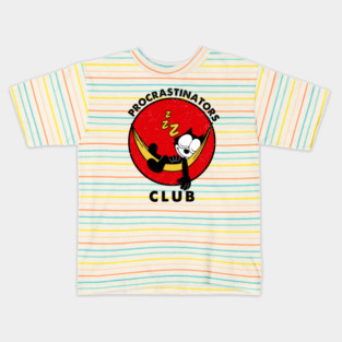 Felix the Cat - procrastinators club Kids T-Shirt