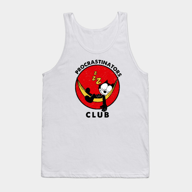 Felix the Cat - procrastinators club Tank Top by OniSide