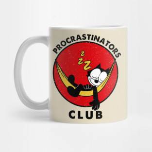 Felix the Cat - procrastinators club Mug