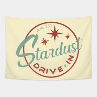 Stardust Drive-In (V2 - Standard) Tapestry