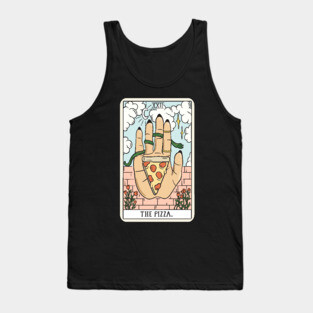 PIZZA READING (LIGHT) Tank Top
