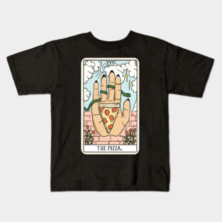 PIZZA READING (LIGHT) Kids T-Shirt