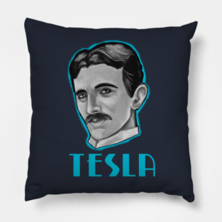 Nikola Tesla Pillow