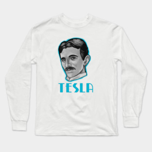 Nikola Tesla Long Sleeve T-Shirt