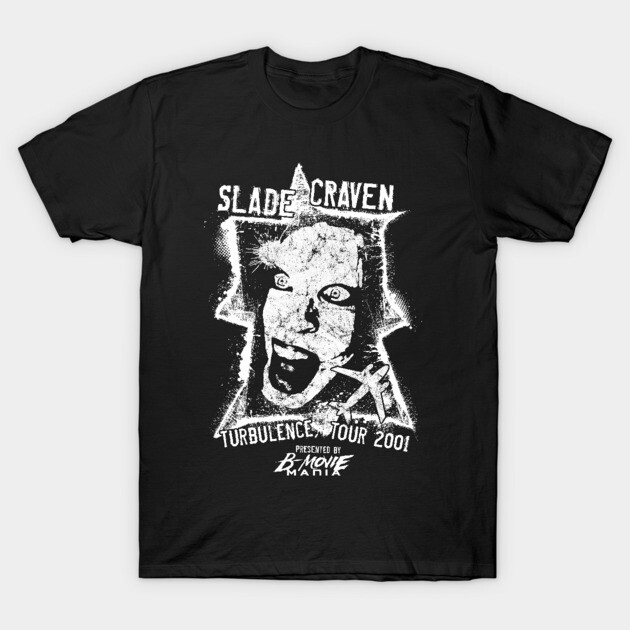 Slade Craven T-Shirt by BMOVIEMANIA