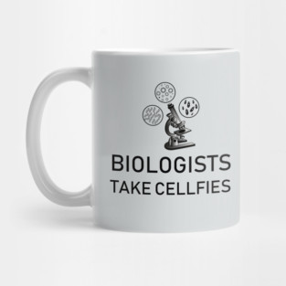 Biologist Gift Biology Teacher Microbiology Student Cellfies Mug