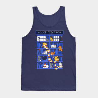 Library Box Who Tank Top
