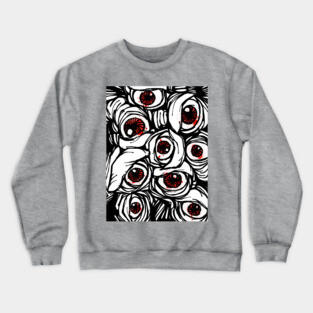 Eyeball Creep Crewneck Sweatshirt