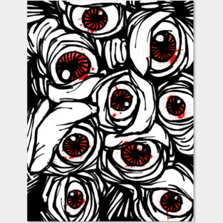 Eyeball Creep Posters and Art