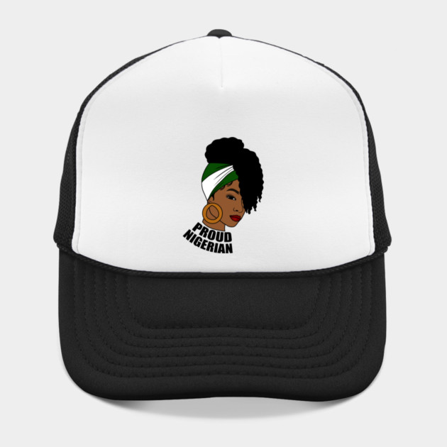 Nigeria Flag, Proud Nigerian Woman, African by logiamerch