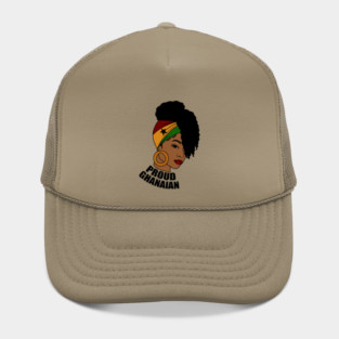 Ghana Flag, Proud Ghanaian Woman, Love Ghana, West Africa Hat