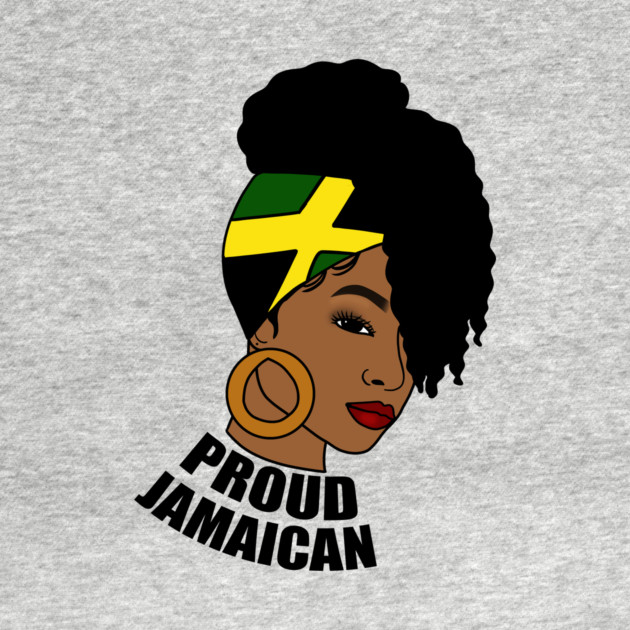 Jamaica Flag, Proud Jamaican Woman, Jamaica Flag, Afro Rasta by logiamerch
