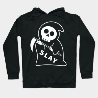 Halloween Grim Reaper Slay Hoodie