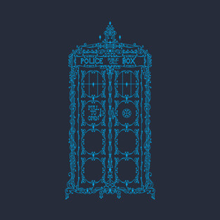 Fancy Blue Box T-Shirt