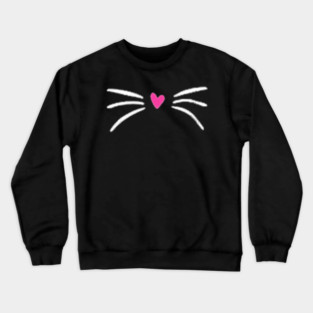 Face cat Crewneck Sweatshirt