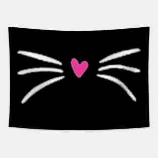 Face cat Tapestry
