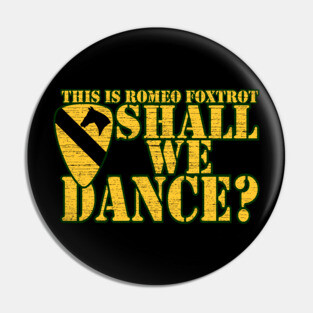 Romeo Foxtrot Pin