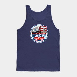 Optimus Prime Trucking Services Tank Top