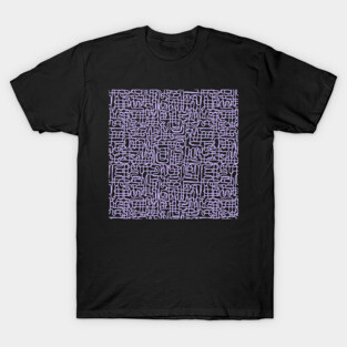One Line - Purple T-Shirt