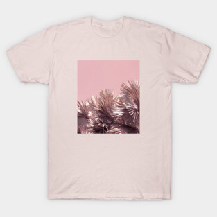Palm trees - pink - nature photography T-Shirt