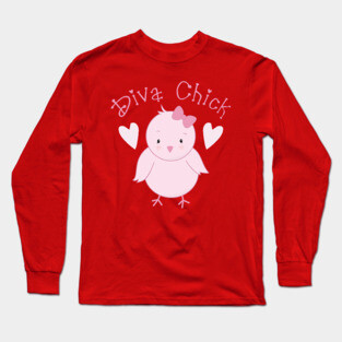 Diva Chick Long Sleeve T-Shirt