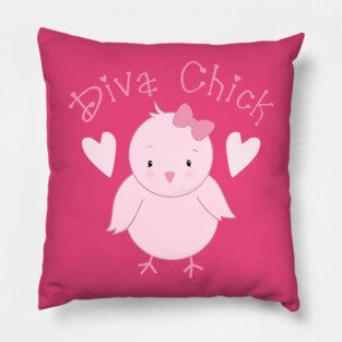 Diva Chick Pillow