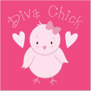 Diva Chick Posters and Art