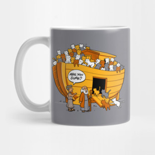 Noah's Ark Cat Mug