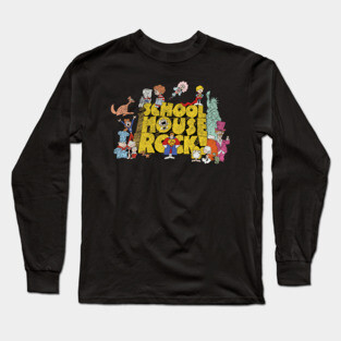 School House Rock - distressed Long Sleeve T-Shirt