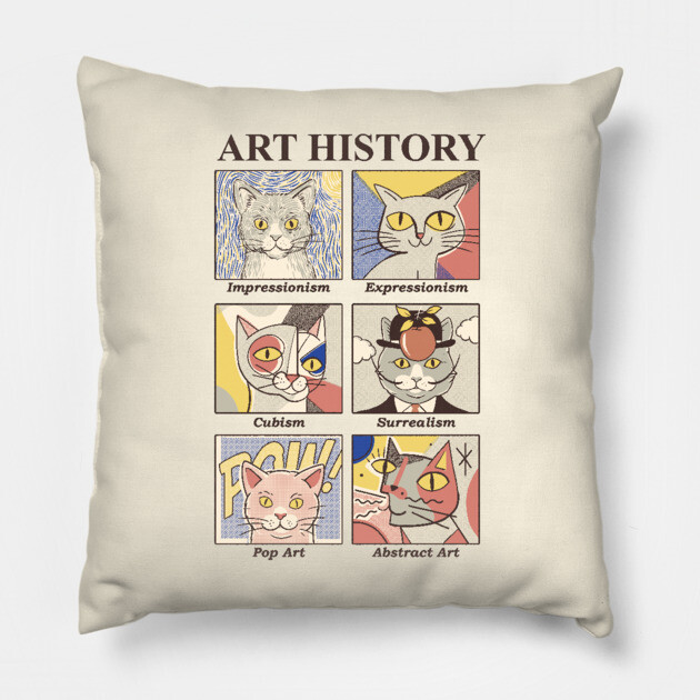 Art History Pillow by thiagocorrea