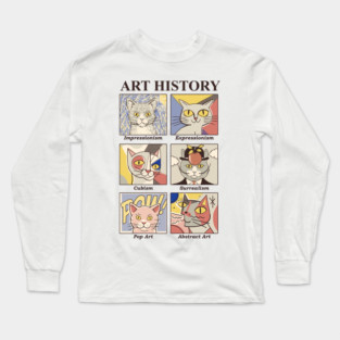 Art History Long Sleeve T-Shirt