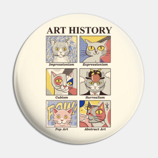 Art History Pin