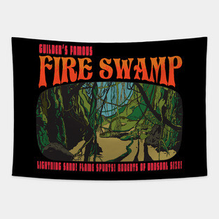 Famous Fire Swamp Tapestry