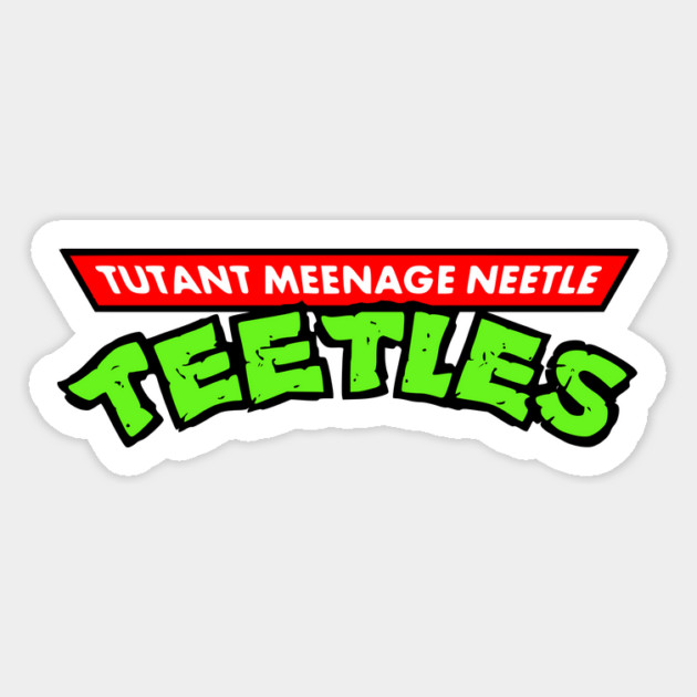 Tutant Meenage Neetle Teetles Magnet by dumbshirts