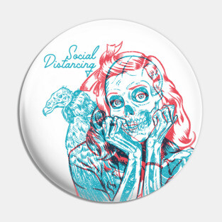 Social Distancing Pin