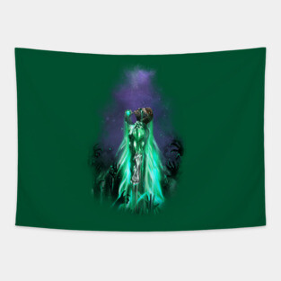 Lantern courage against fear Tapestry