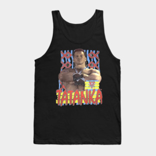 Vintage WWF 1993 Tatanka Shirt Tank Top