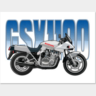 Suzuki GSX1100 Katana Posters and Art