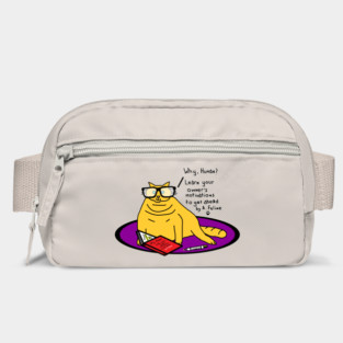 Chonk Cat Recommends a Book to Animals Bag