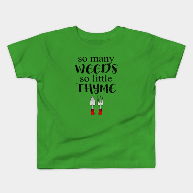 Gardening Kids T-Shirt by SpottydoggCreatives