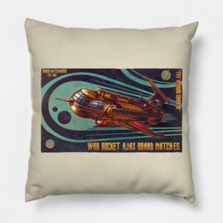 Flash Gordon Brand Matches Pillow