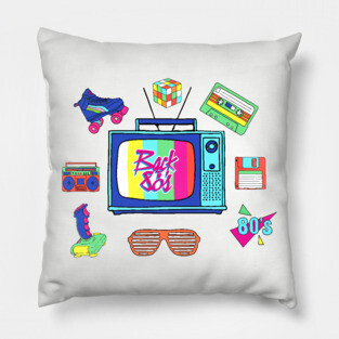 Back to 80's Pillow