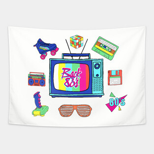 Back to 80's Tapestry