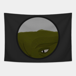 Jurassic Eye Tapestry