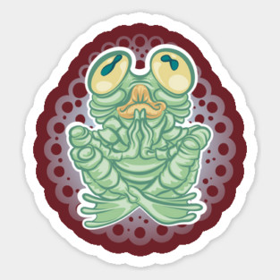Creature From the Psychedelic Lagoon Sticker