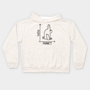 Duck Or Rabbit Kids Hoodie