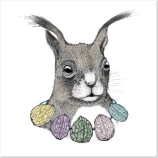 Squirrel Posters and Art