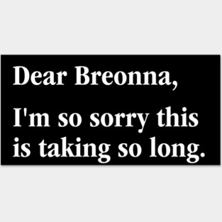 Dear Breonna Taylor Posters and Art
