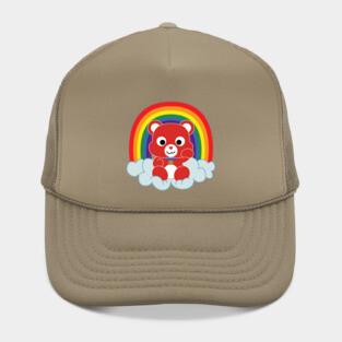 Rainbow Maneki Kuma Hat